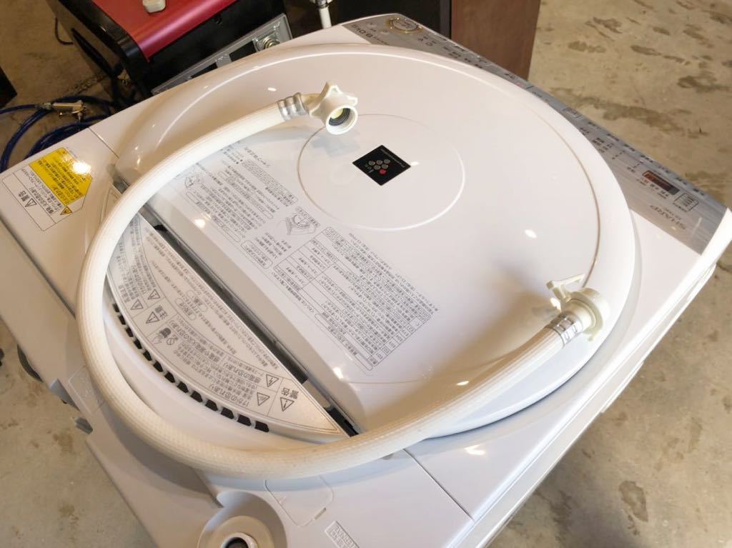 シャープ ES-TX8C-W タテ型洗濯乾燥機の画像6