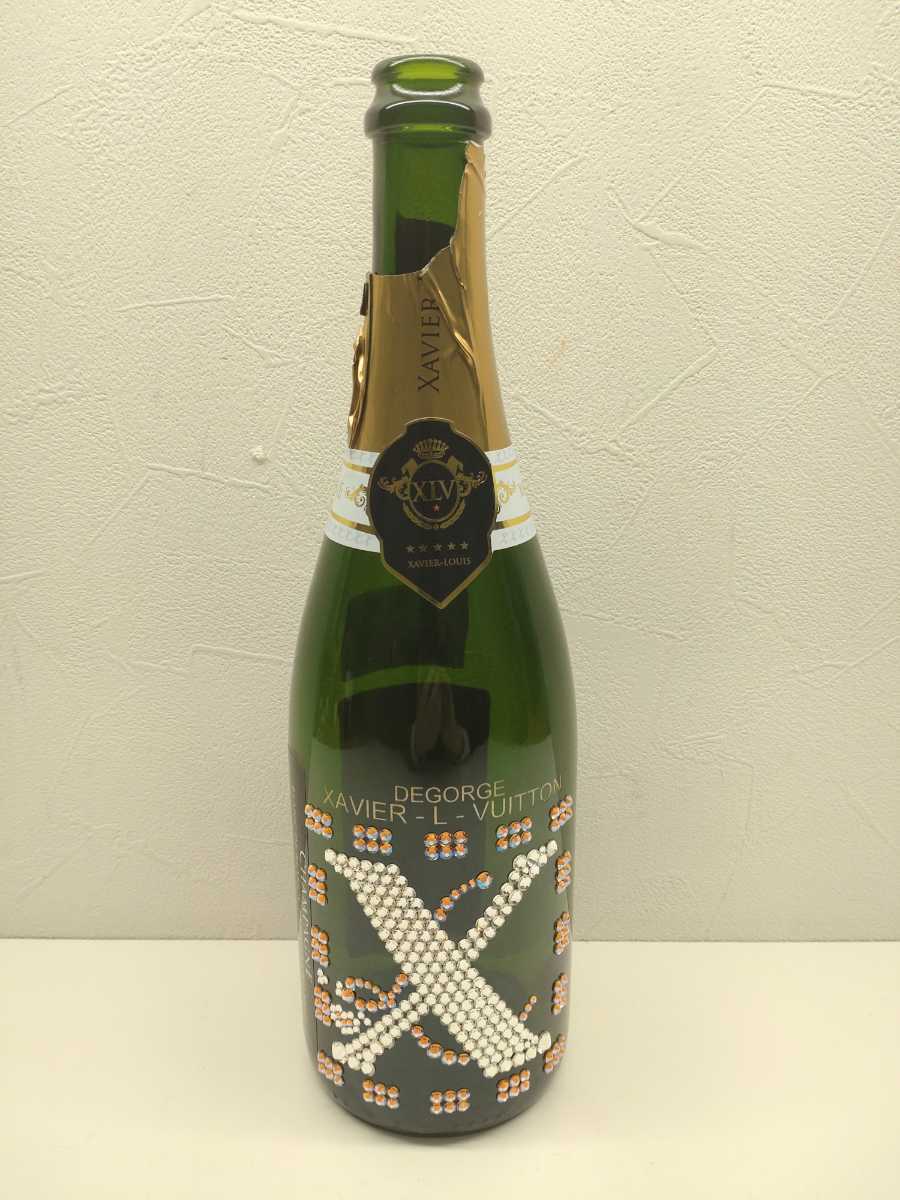 【空瓶】XLV シャンパーニュ ロゼ デコレーションボトル ブラン・ド・ブラン 750ml 12％ 箱付きの画像2