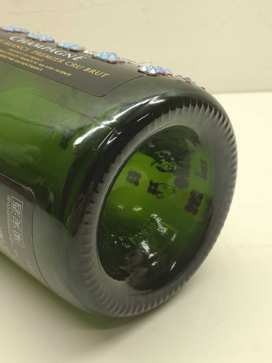 【空瓶】XLV シャンパーニュ ロゼ デコレーションボトル ブラン・ド・ブラン 750ml 12％ 箱付きの画像8