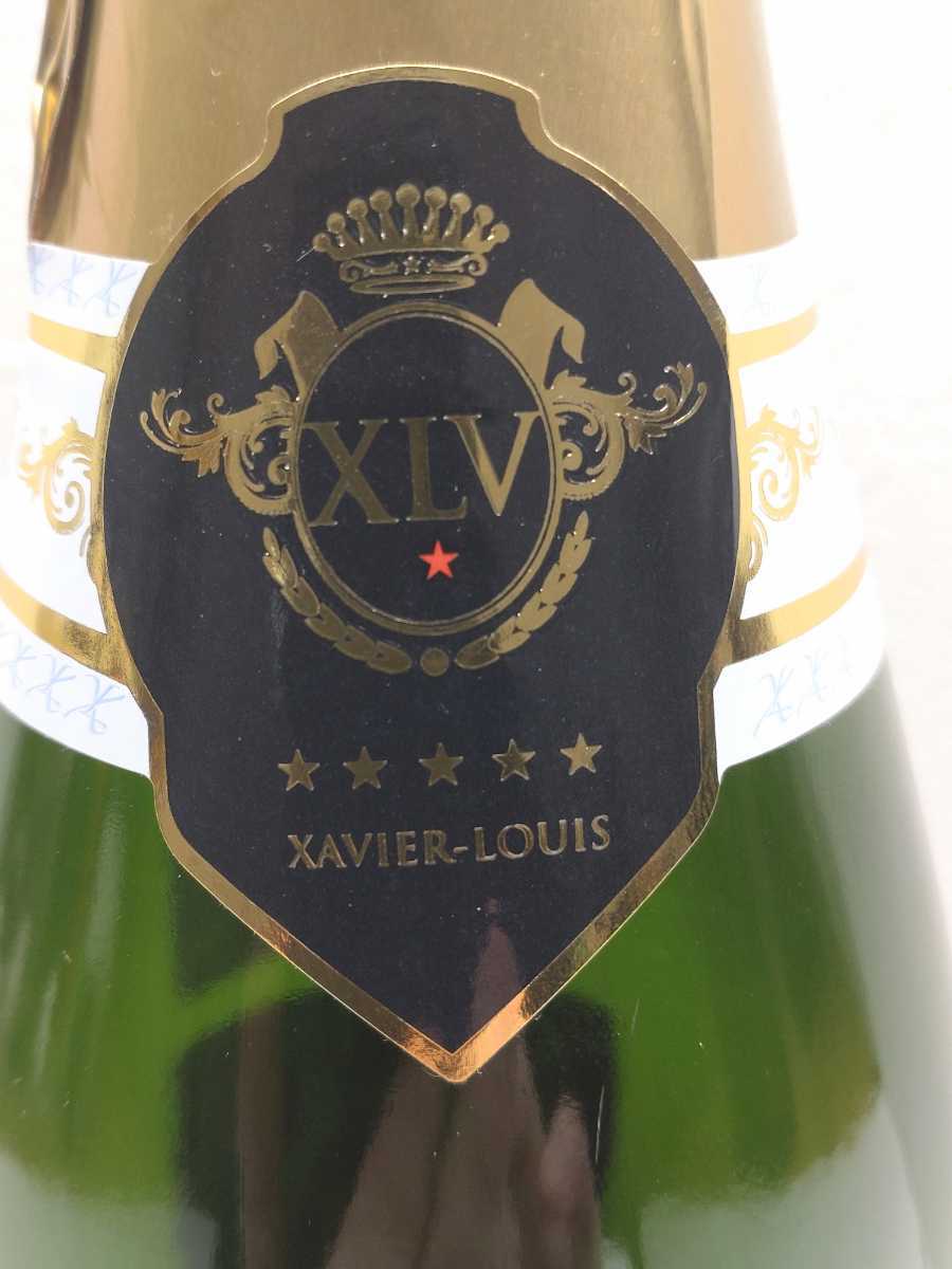 【空瓶】XLV シャンパーニュ ロゼ デコレーションボトル ブラン・ド・ブラン 750ml 12％ 箱付きの画像6