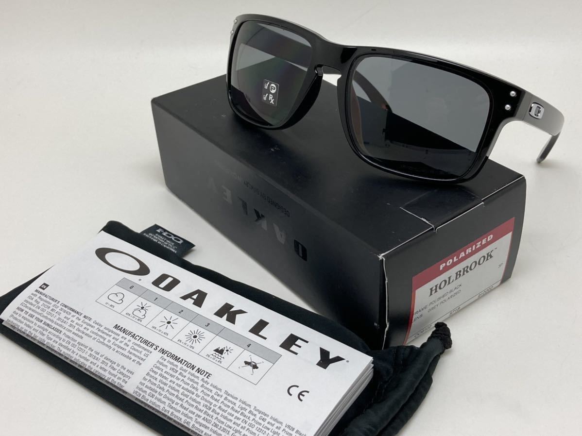 【新品】OAKLEY オークリー HOLBROOK ホルブルック OO9102-02 Grey Polarized 偏光レンズ グレイポラロイズド_画像2