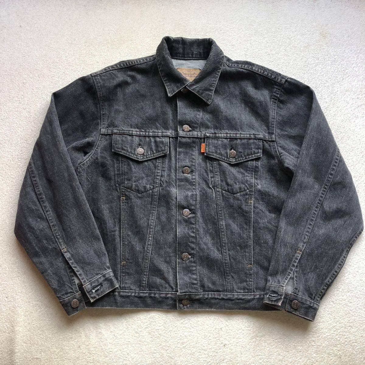 LEVI'S 70651 デニムジャケット 先染ブラック 70505 3rd-