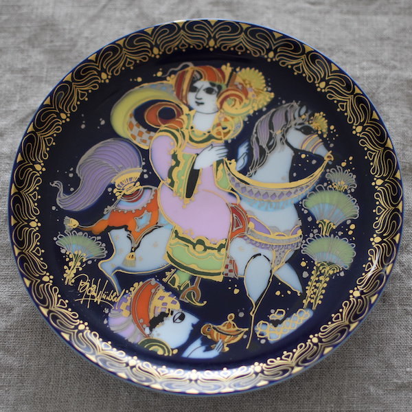 注目の [zakka] 飾り皿9 アラジンと魔法のランプ ビョルン・ヴィン