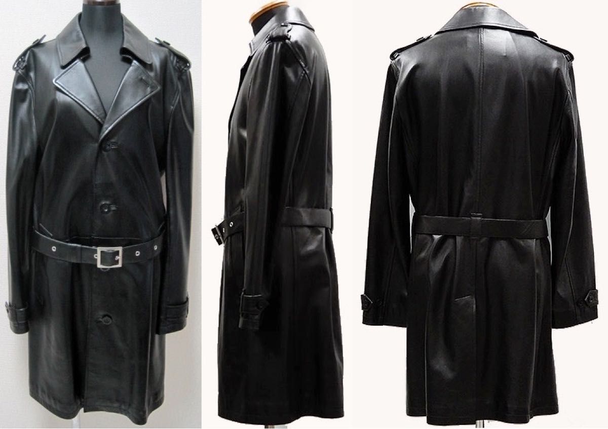 極美品 キムタク着BURBERRY BLACK LABEL 希少ラムレザー 極美品 キムタク着BURBERRY BLACK LABEL 希少ラムレザー