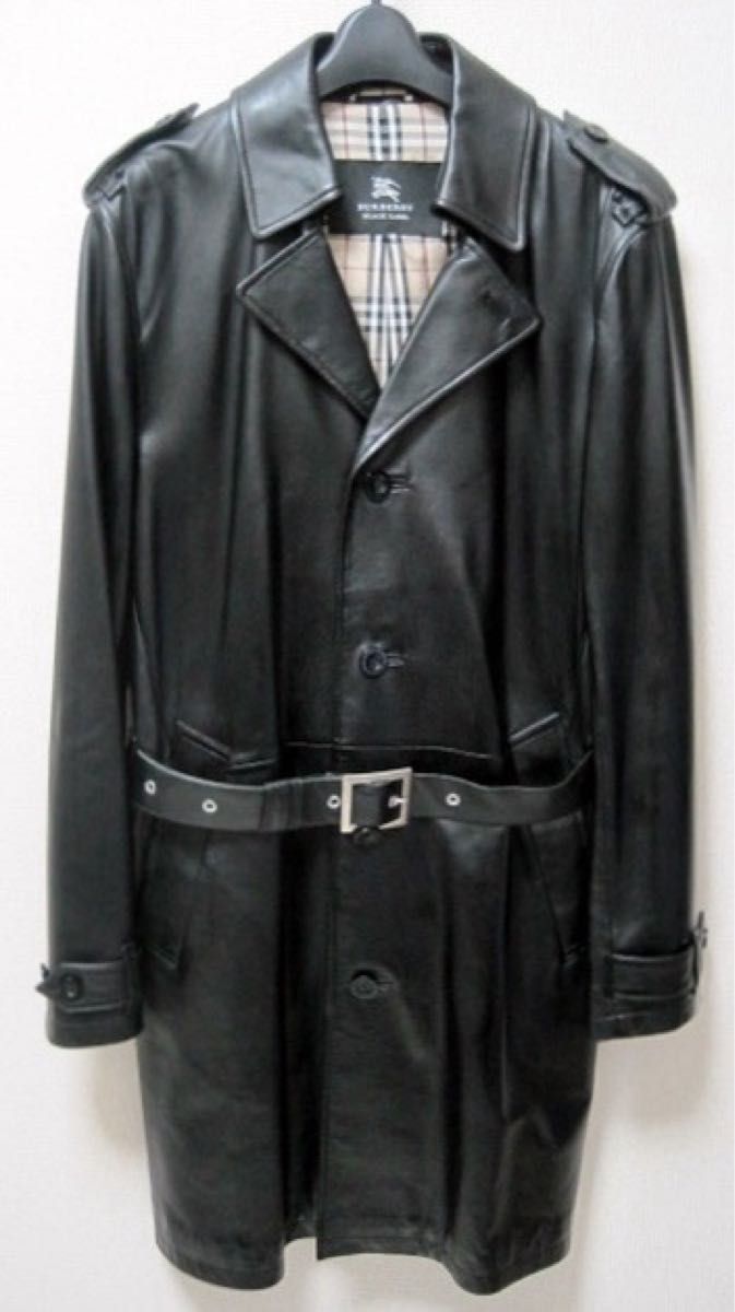 極美品 キムタク着BURBERRY BLACK LABEL 希少ラムレザー 極美品 キムタク着BURBERRY BLACK LABEL 希少ラムレザー