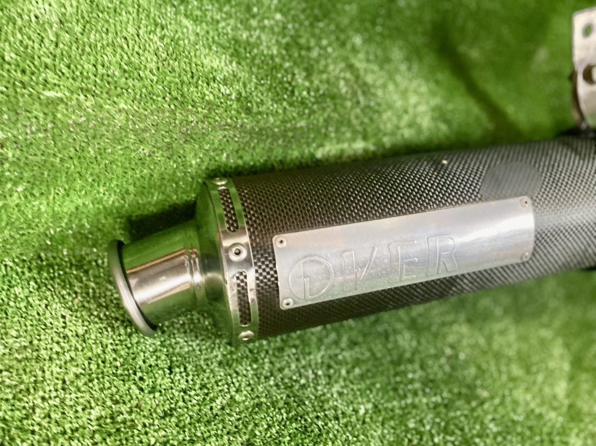 工場直送 ホーネット250 OVERスリップオンマフラー カーボン MC31