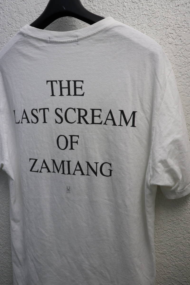 即決 07SS purple期 UNDERCOVERISM アンダーカバーイズム UNDERCOVER 背面 THE LAST SCREAM OF ZAMIANG ＆フォトプリント Tシャツ メンズ1_画像1