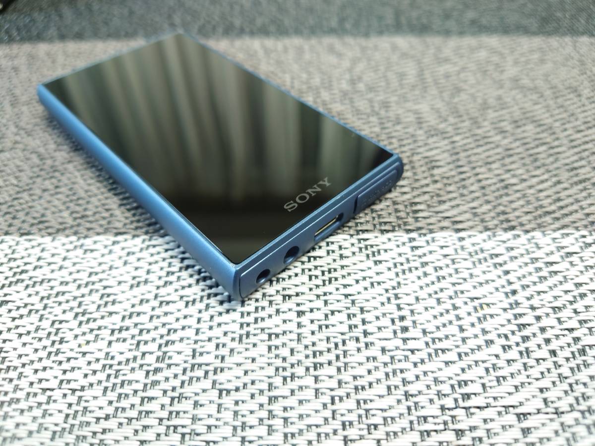 SONY ウォークマン NW-A105 ブルー ケース2つ付き オーディオ機器