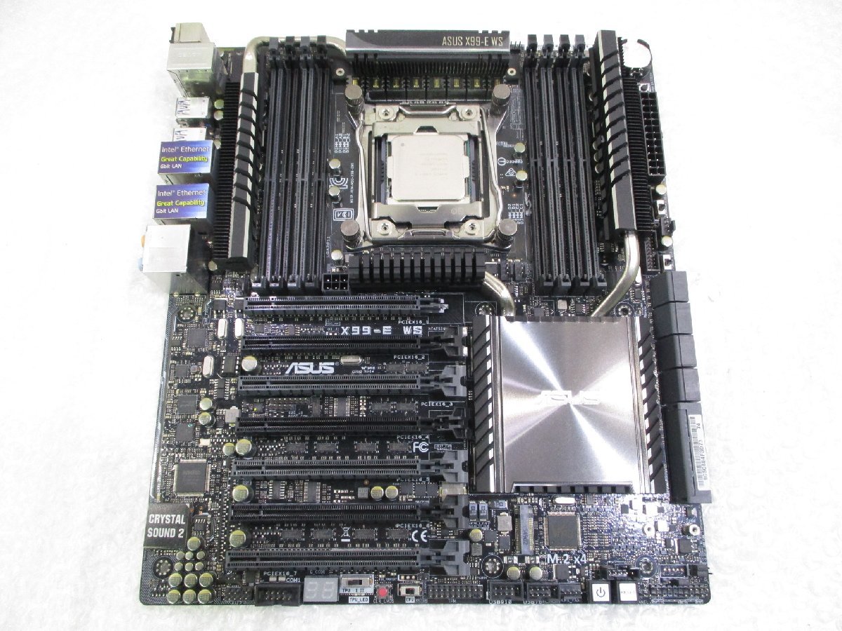 ASUS X99-E WS CPU Core i7-6950X マザーボード ジャンク w12197