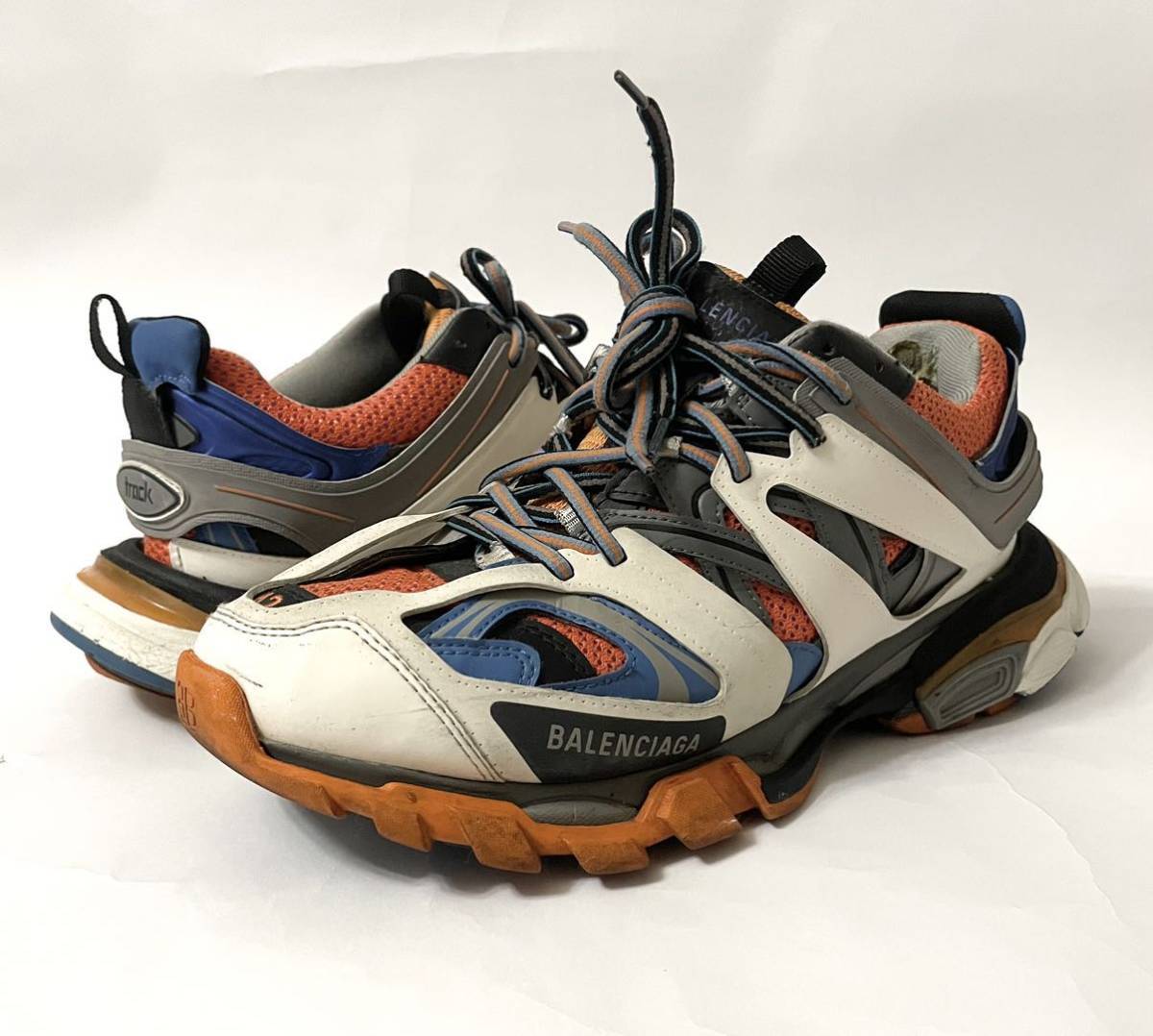 ヤフオク! - BALENCIAGA TRACK Orange Blue