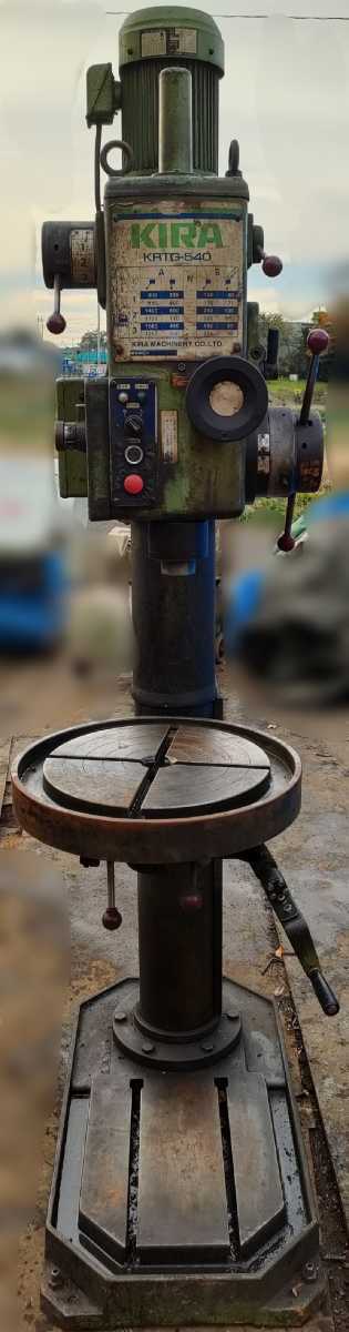 KIRA 直立ボール盤 KRTG-540 drill press KIRA 直立ボール盤 KRTG-540 drill press