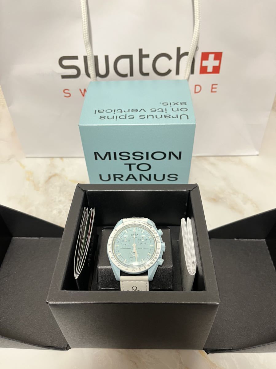 低価在庫あ OMEGA - Swatch Omega Uranus オメガ スウォッチ ウラヌス