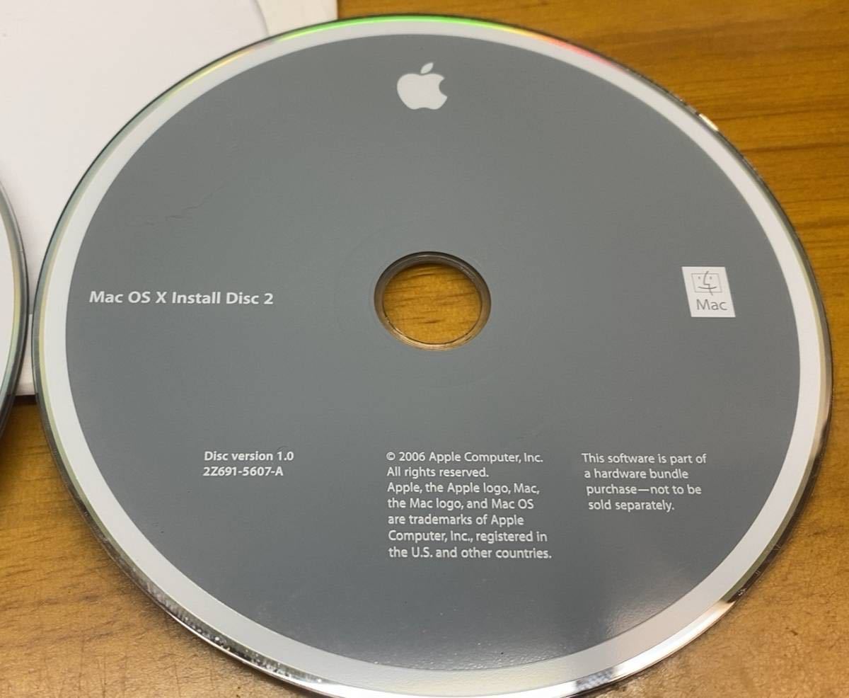 送料無料 MacBook pro用 Mac OS X Install Disk 10.4.5の画像3