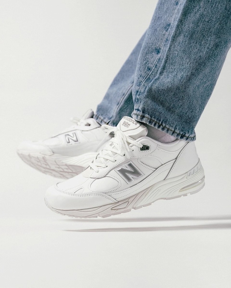 new balance M991 ホワイト 白 英国製-