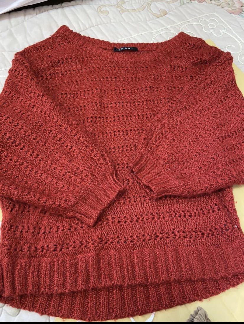  крыло 2 позиций комплект весна осень-зима свитер короткий хлеб брюки красный симпатичный серия Kiyoshi . серия бежевый ga- Lee серия 