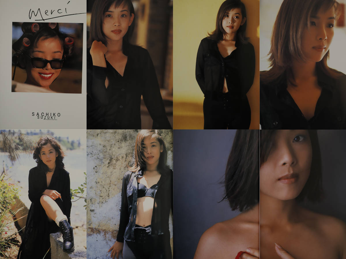 ★お宝★ 　MUTEKI 鈴木早智子　ファースト写真集「Merci」　1997年/wink_画像2