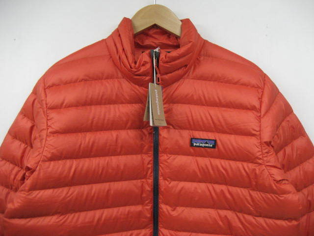 新品 定価32450円 patagonia パタゴニア 84674 FA20 ダウンセーター ダウンジャケット オレンジ サイズＭ_画像2