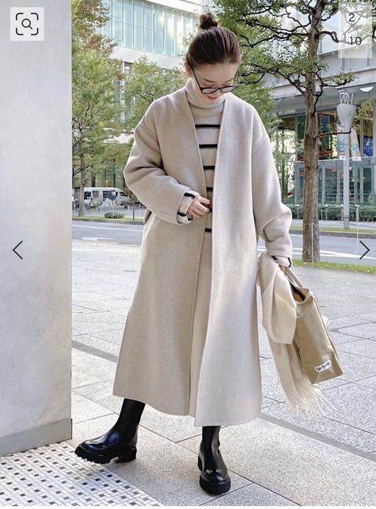 IENA MANTECO ダブルフェイスコート イエナ ロングコート と
