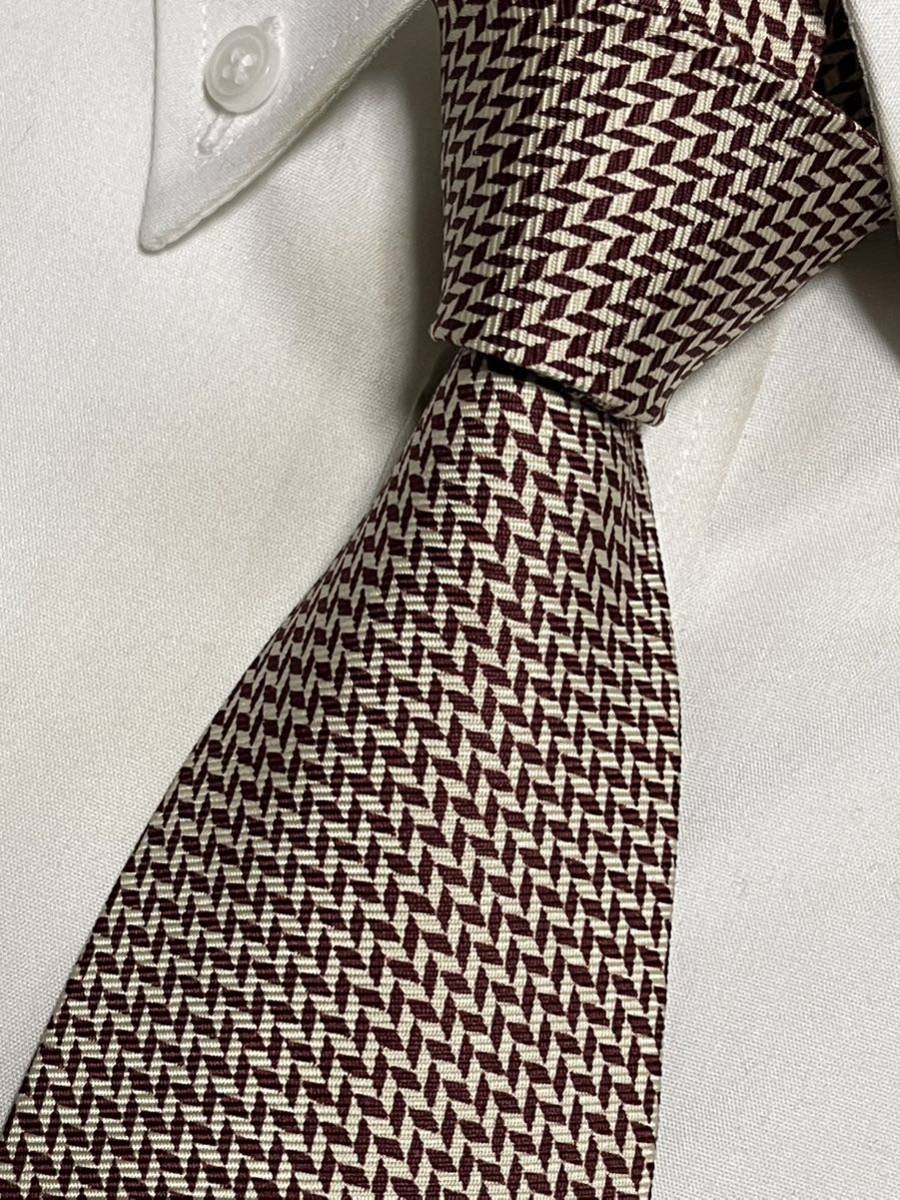  rare the first period America made beautiful goods "Ralph Lauren Purple Label" Ralph Lauren purple lable herringbone brand necktie 212468