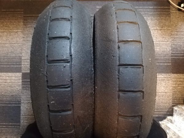 ミシュラン 17インチ リア2本セットモタードスリック【160/60R17-B2】なし MIスーパーモト MICHELIN フラットダート スライド練習の画像1