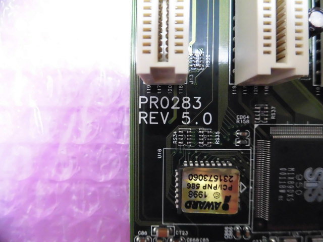 IBM PRO283 (SIS 540) Socket7 (Super7) MicroATX ☆AMD K6シリーズ
