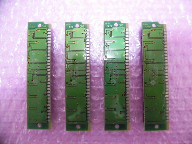 HITACHI (HB56A18B-8A) 30pin FPM SIMM 1MB 80ns *4 sheets set ( total 4MB) operation no check goods *