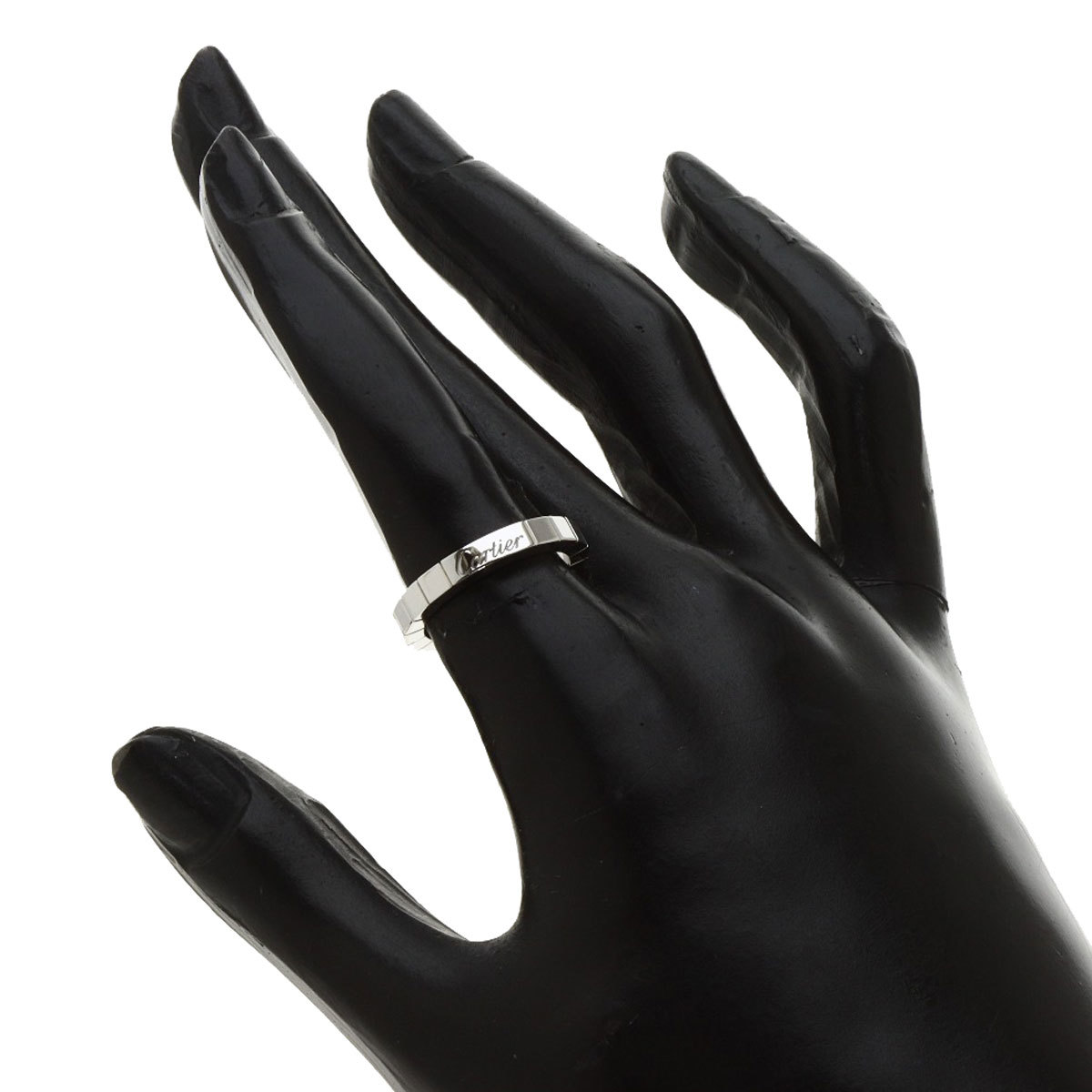 CARTIER カルティエ ラニエールリング #50 リング・指輪 K18ホワイト