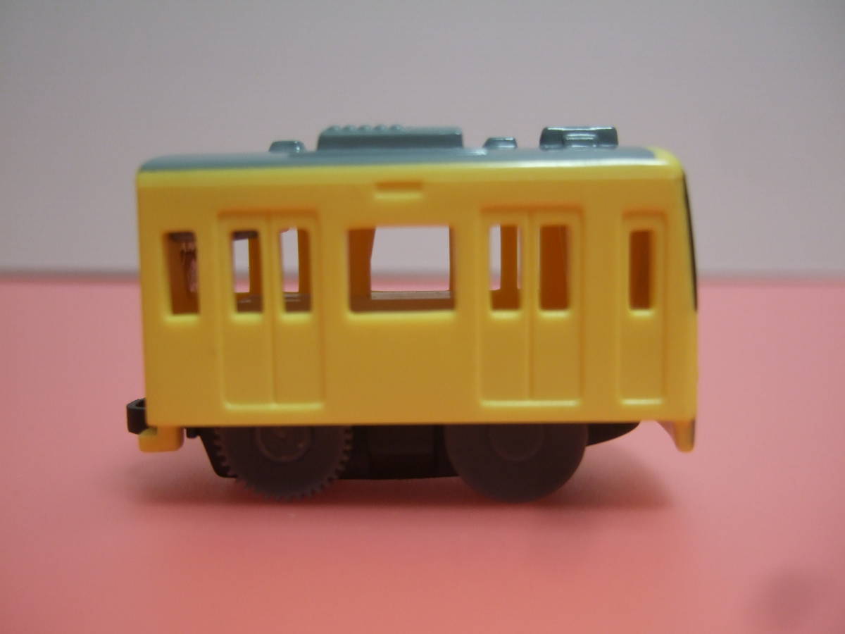 中古【京急新１０００形KEIKYU YELLOW HAPPY TRAIN３両】幸せを運ぶ黄色い列車編『カプセルプラレール』_画像7