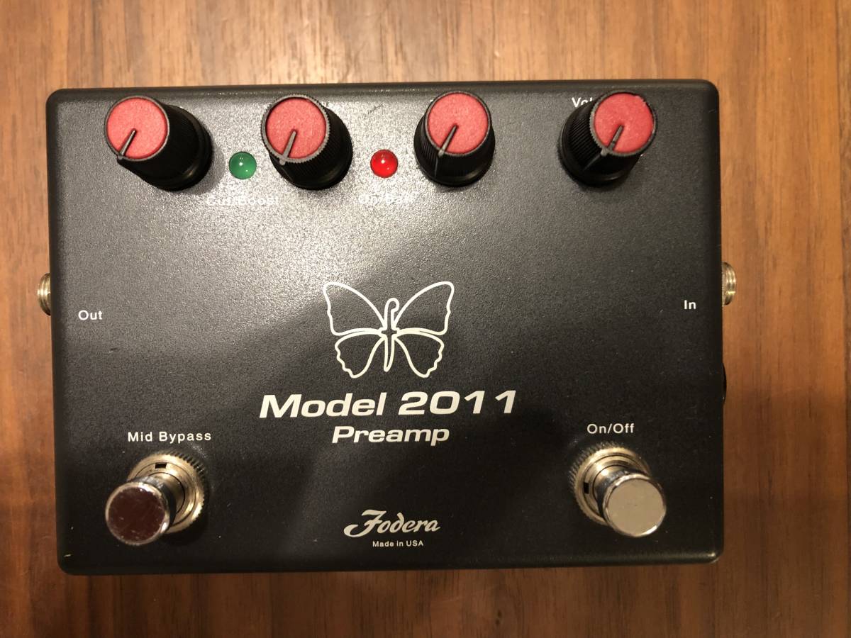 fodera preamp 2011 フォデラ プリアンプ | www.wansors.id