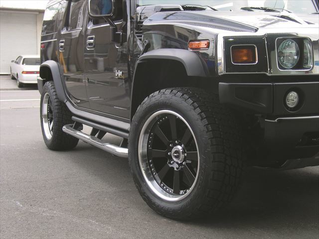 WIN013 送料無料 HUMMER ハマーH2 サイドステップ サイドバー サイド