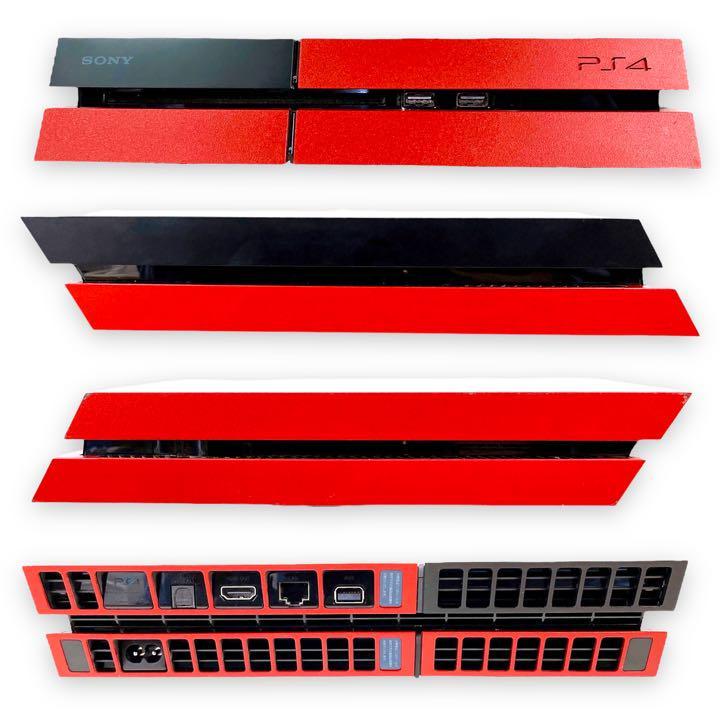 ほぼ未使用 極美品 PS4 本体 ファイナルファンタジー FF零式 朱雀 赤