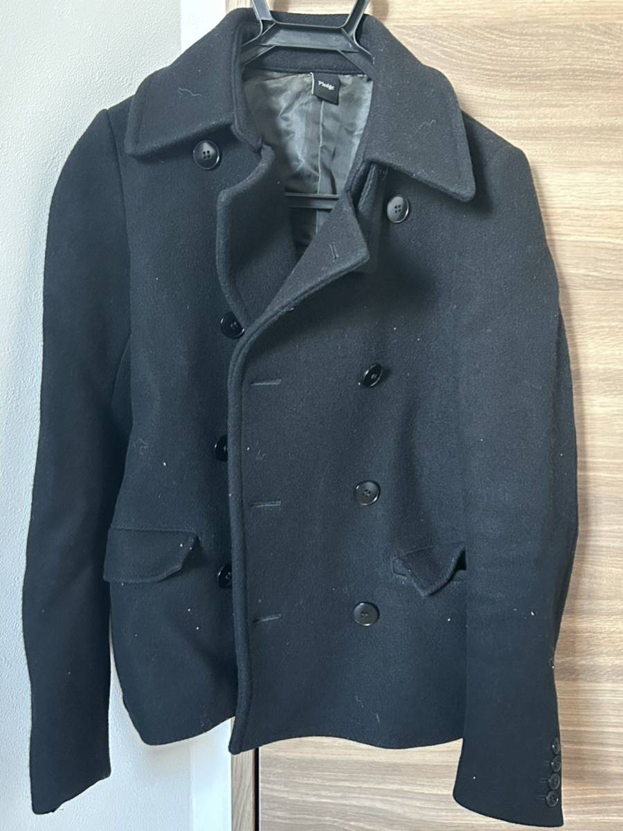 Pledge pea coat black short 46