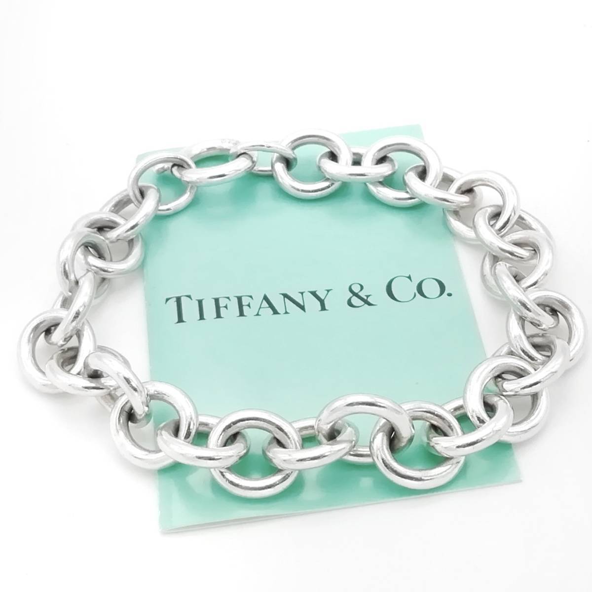 美品】Tiffany ティファニー ドーナツチェーンブレスレット ヴィンテージ-