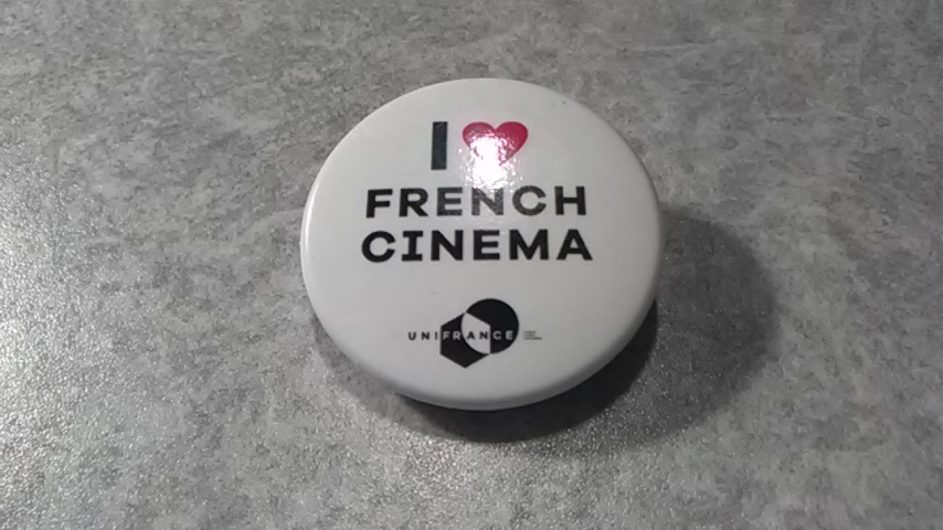 フランス映画祭2021横浜オリジナル配付缶バッチ（未使用）_画像1