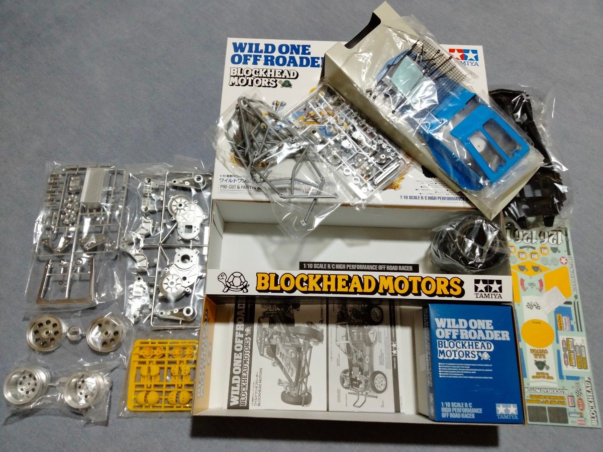 タミヤ ワイルドワンオフローダー ブロックヘッドモータース 未 タミヤ ワイルドワンオフローダー ブロックヘッドモータース 未