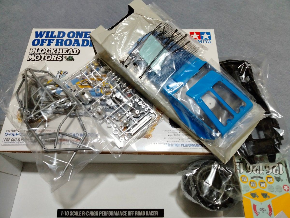 タミヤ ワイルドワンオフローダー ブロックヘッドモータース 未 タミヤ ワイルドワンオフローダー ブロックヘッドモータース 未