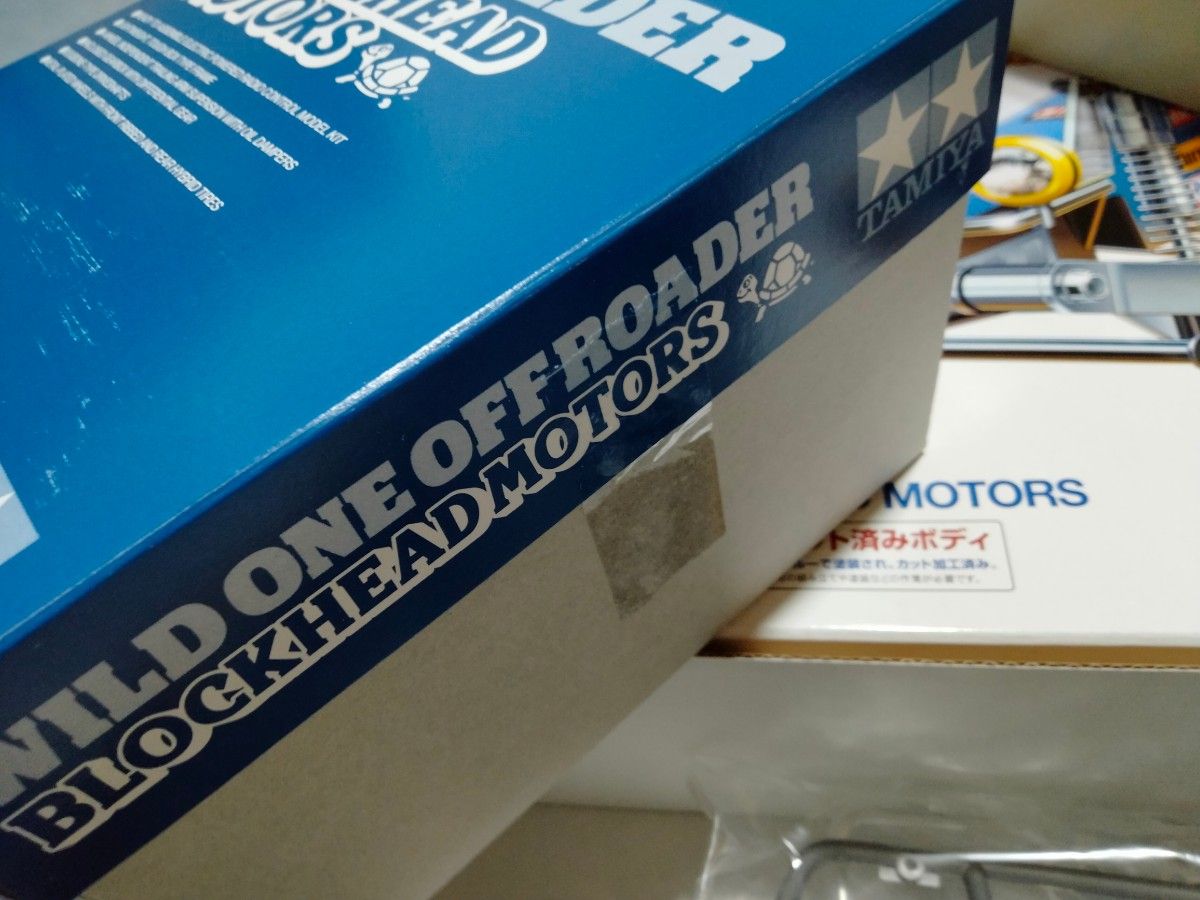 タミヤ ワイルドワンオフローダー ブロックヘッドモータース 未 タミヤ ワイルドワンオフローダー ブロックヘッドモータース 未