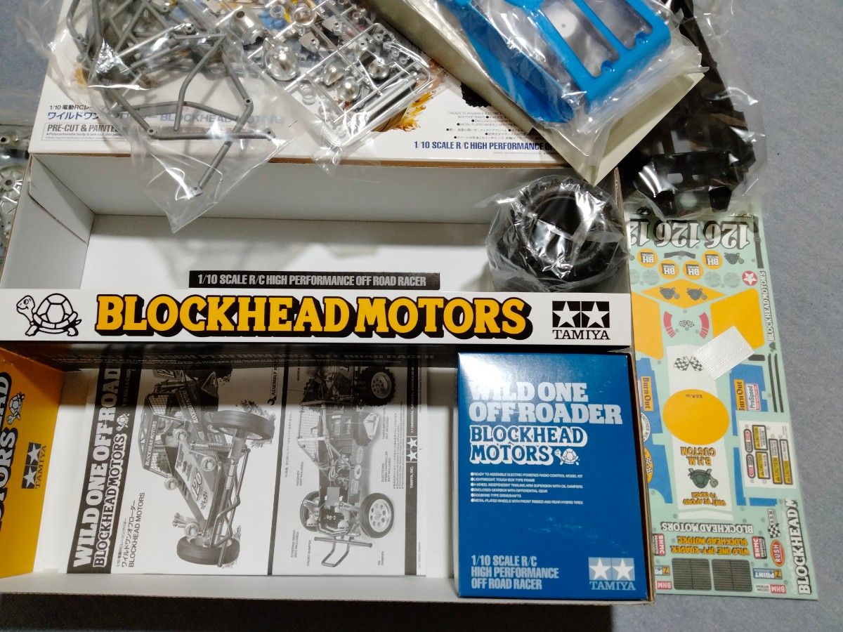 タミヤ ワイルドワンオフローダー ブロックヘッドモータース 未 タミヤ ワイルドワンオフローダー ブロックヘッドモータース 未