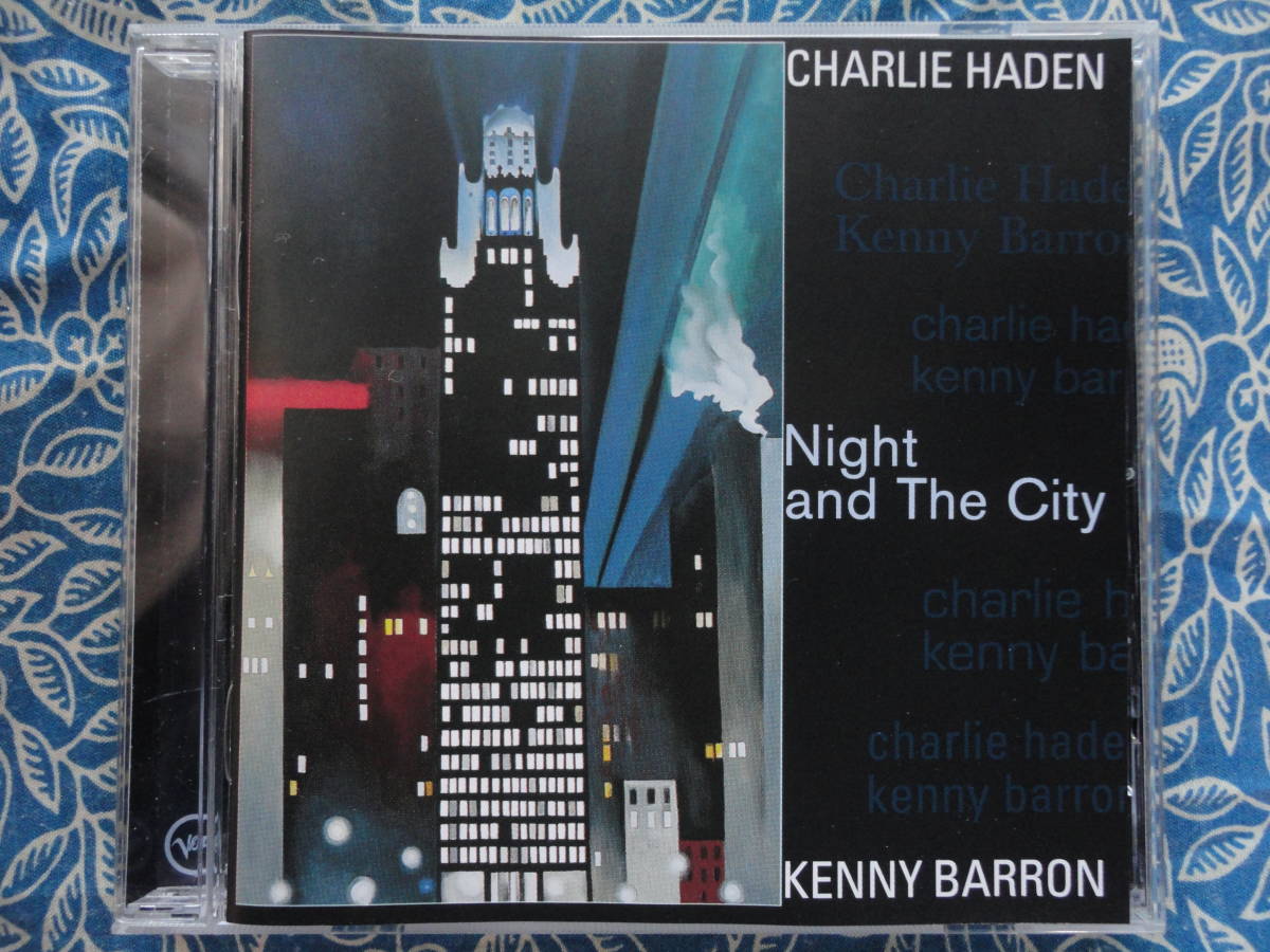 ◇チャーリー・ヘイデン＆ケニー・バロン/ナイト・アンド・ザ・シティ ※盤面きれいです。 ☆’96年NYイリディウムにてライヴの画像1