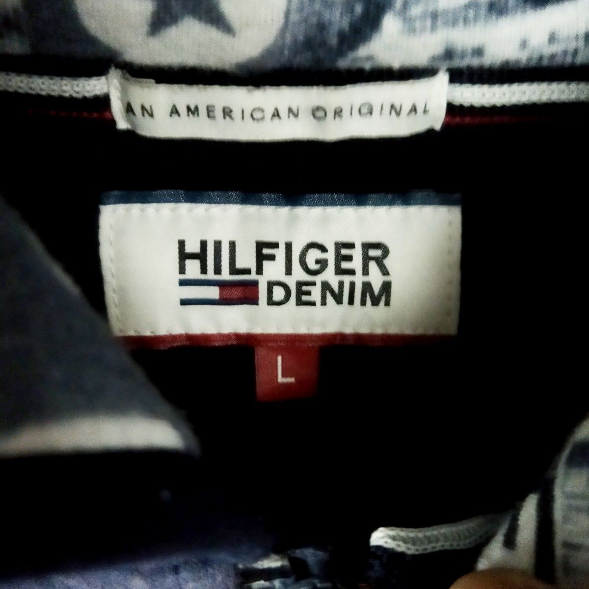 90s vintage TOMMY HILFIGER DENIMトミーヒルフィガー　スウェットパーカー　