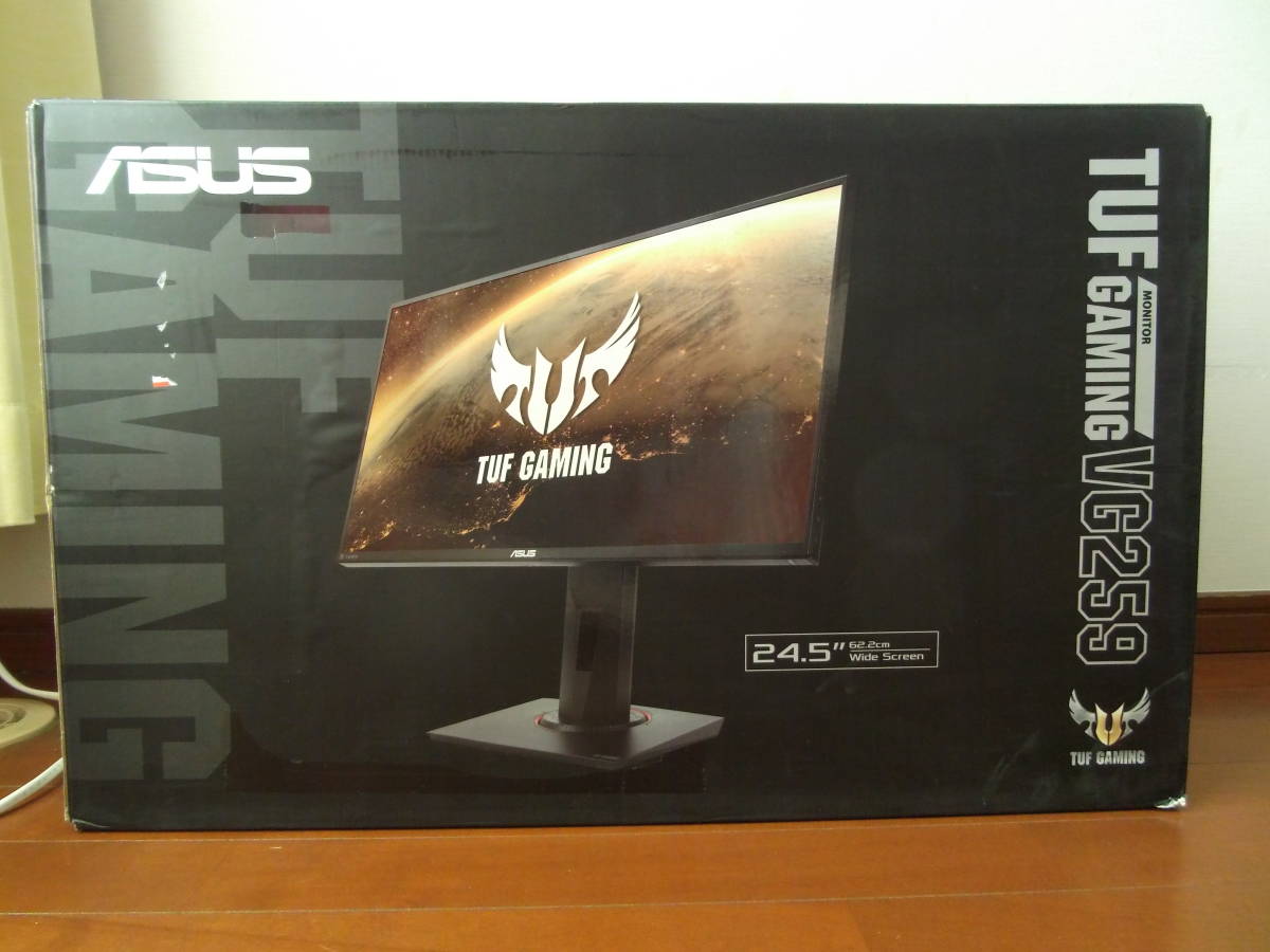信頼 ASUS Asus TUF Gaming Meh VG259QR Review ゲーミングモニター