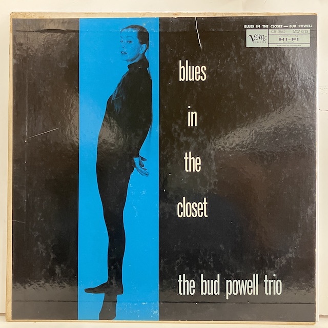 ○即決LP Bud Powell Trio Blues In The Closet j35168 米オリジナル、Tp/Vinc Dg Mono  バド・パウエル