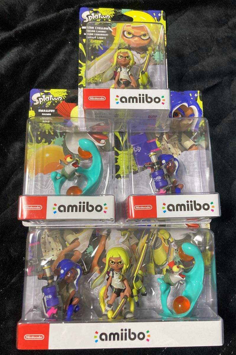 スプラトゥーン3 amiibo トリプルセット アミーボ 新品 未使用 4点