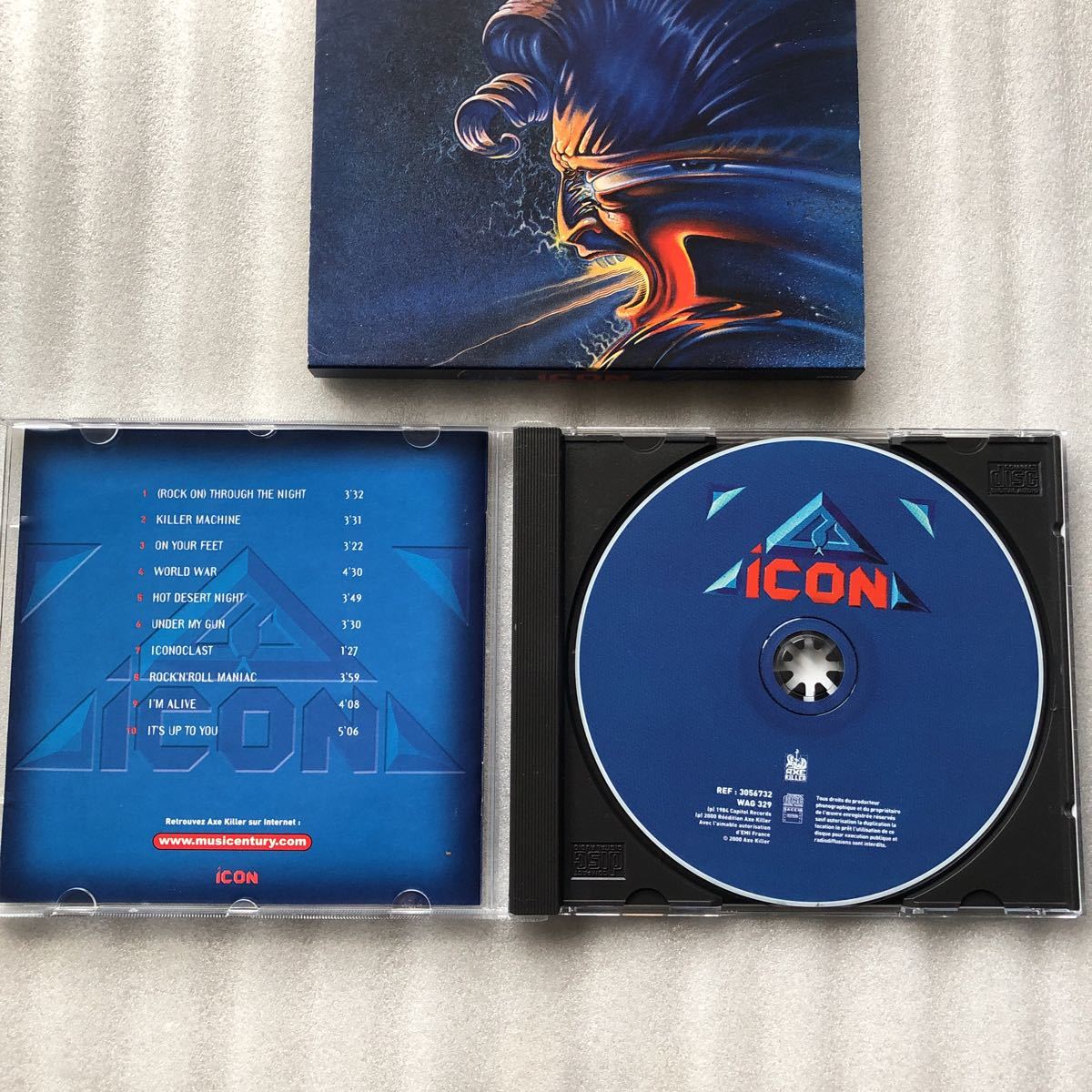 【LAメタル特集】アイコン ICON ICON LAメタル 中古 CD AXE KILLER 盤 限定スリップケース仕様 メロハー 他多数出品中