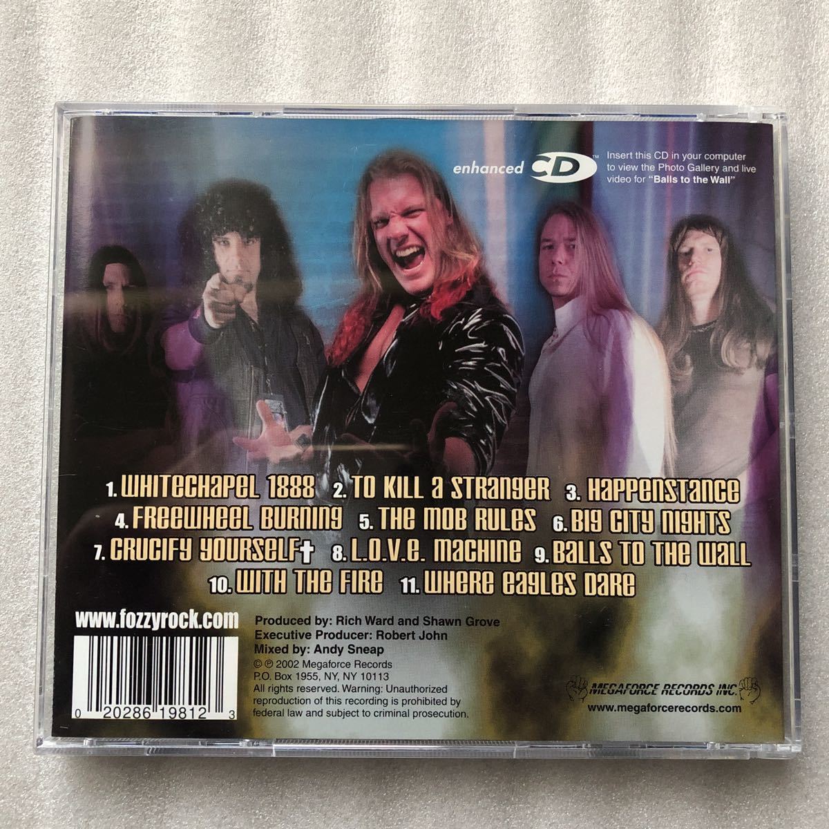 【LAメタル特集】FOZZY HAPPENSTANCE 中古 CD 輸入盤 ハードロック 他多数出品中