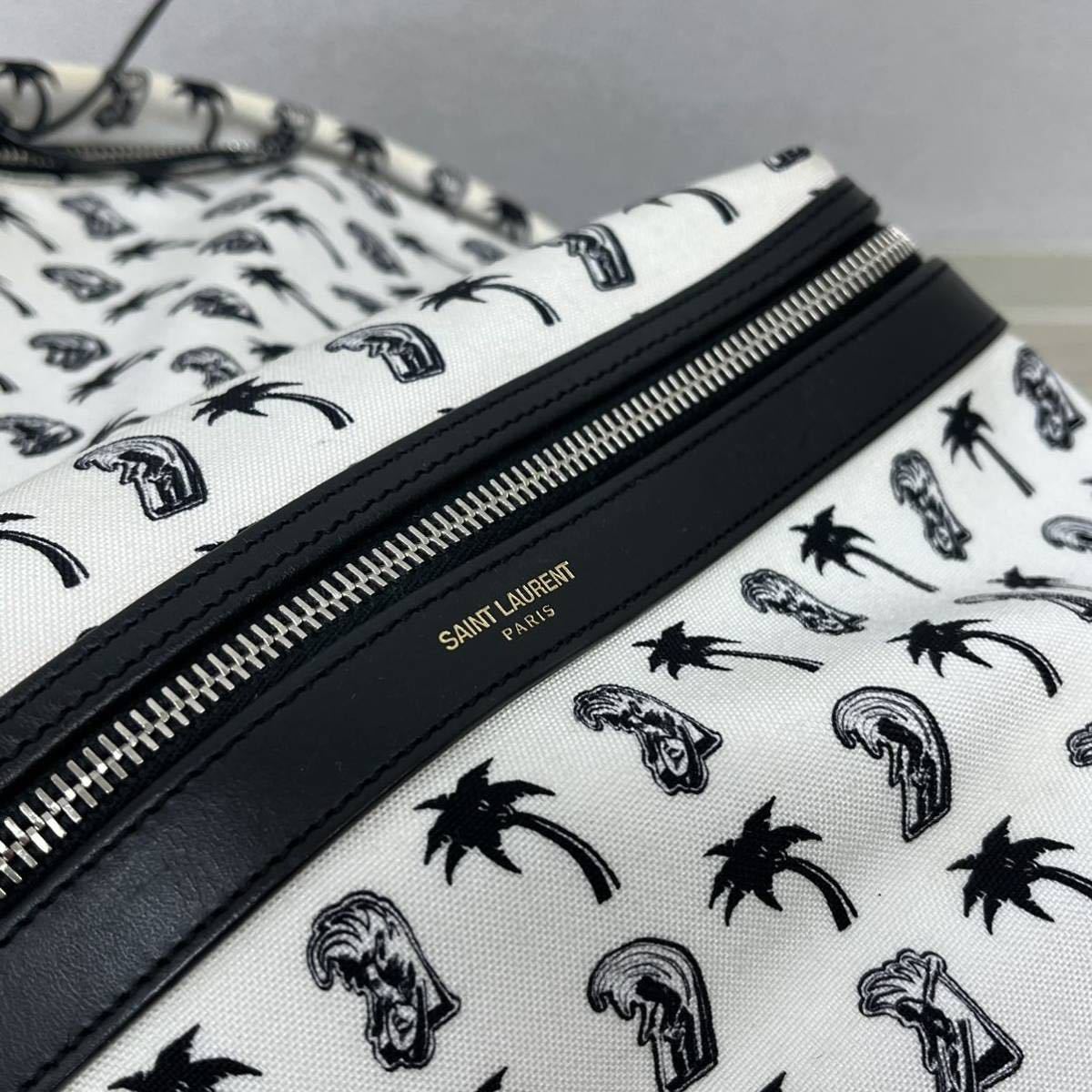 保存袋付き SAINT LAURENT PARIS サンローラン パリ ヤシの木 パーム