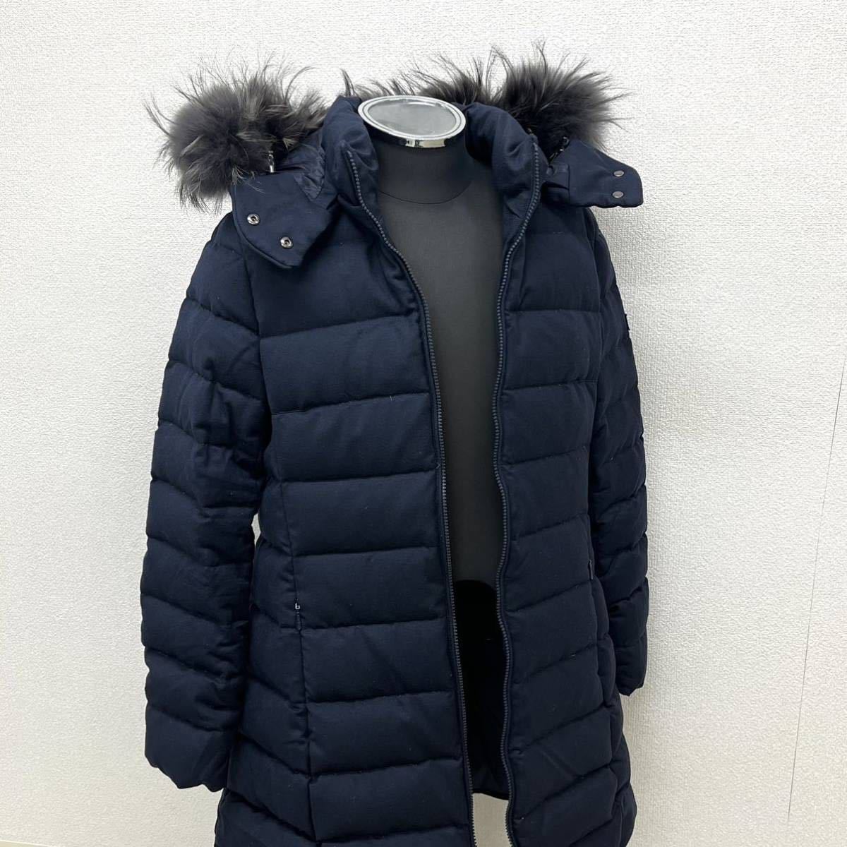 TATRAS タトラス 19AW LAVIANA ラヴィアナ ウール ポーランドラクーンファー フード付き ダウンコート サイズ4 レディース LTA20A4571-D