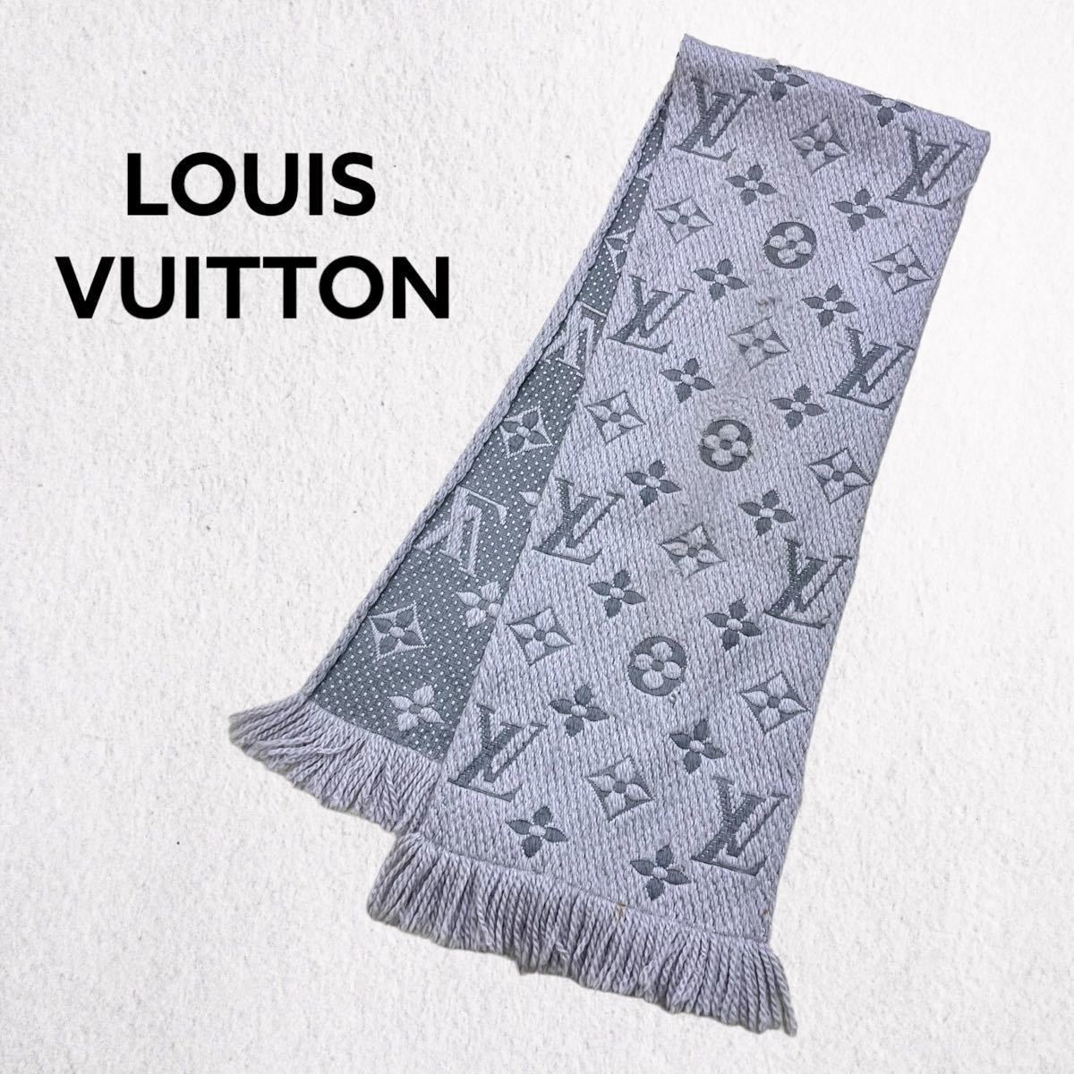 LOUIS VUITTON ルイヴィトン エシャルプ・ロゴマニア モノグラム