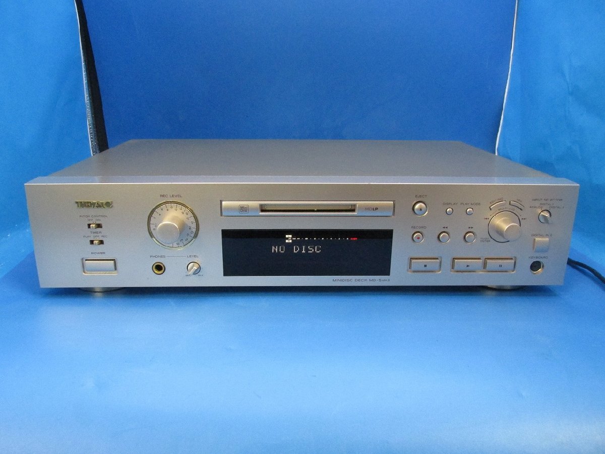ヤフオク! - □TEAC MDデッキ MD-5 MKII ゴールド ちょ...