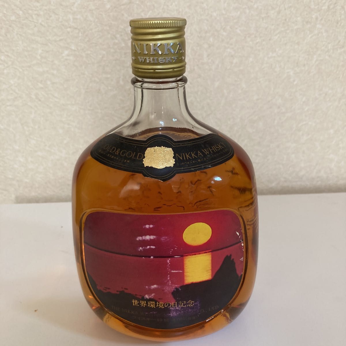 古酒 ニッカウイスキー 世界環境の日記念ラベル G&G NIKKA 特級 760ml 43%-